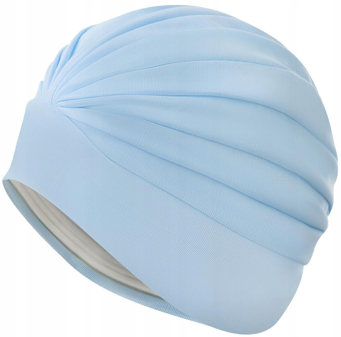 CZEPEK DAMSKI KĄPIELOWY PŁYWACKI DO PŁYWANIA NA BASEN AQUA-SPEED TURBAN CAP