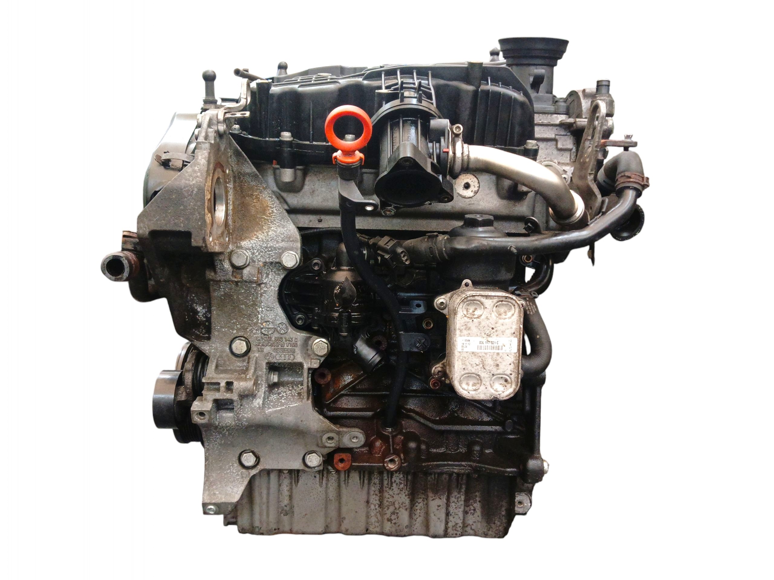 engine pillar SKODA OCTAVIA II 1.6 TDI 105KM 77kW CAYC 228 TYS