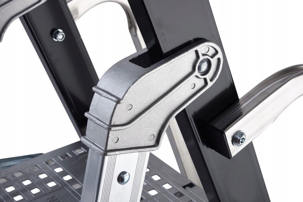 Drabina aluminiowa jednostronna GIERRE 3 stopnie podest 150 kg 2,63 m — 7