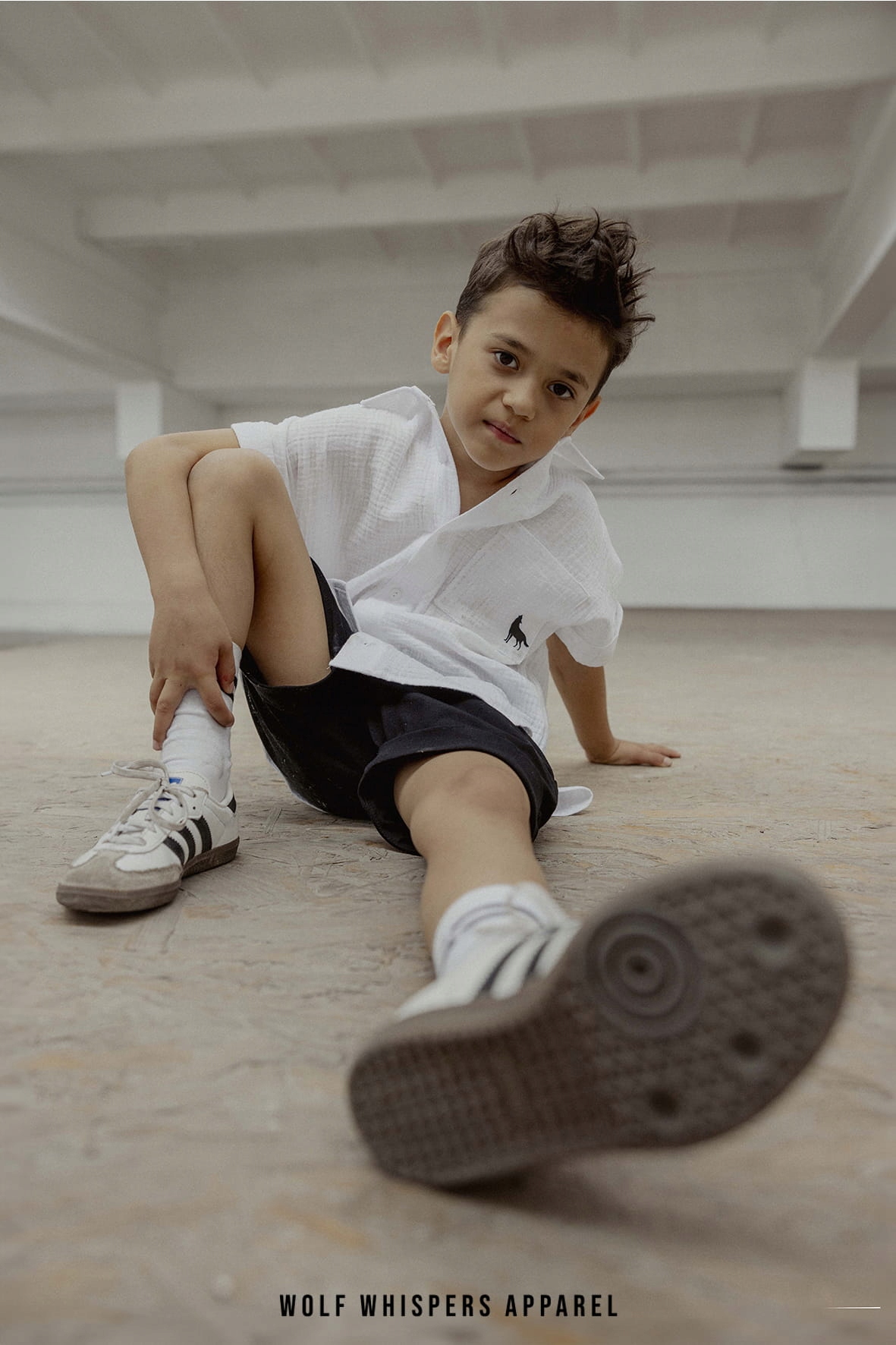 Biała koszula muślinowa Mash MNIE 104 110 Wiek dziecka 4 lata +