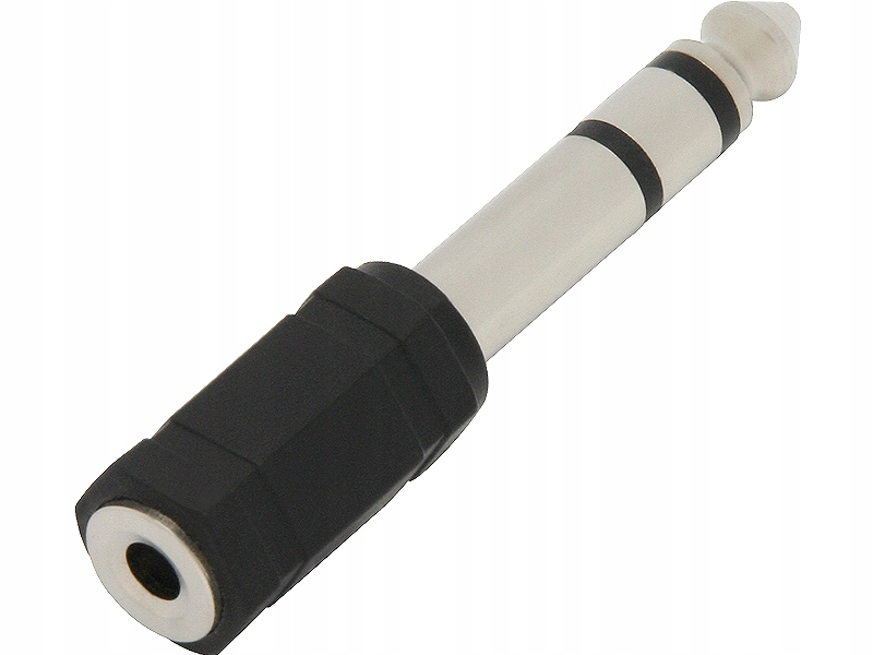 Przejście Wtyk 6,3-GNIAZDO 3,5 Stereo Adapter Redukcja nowy