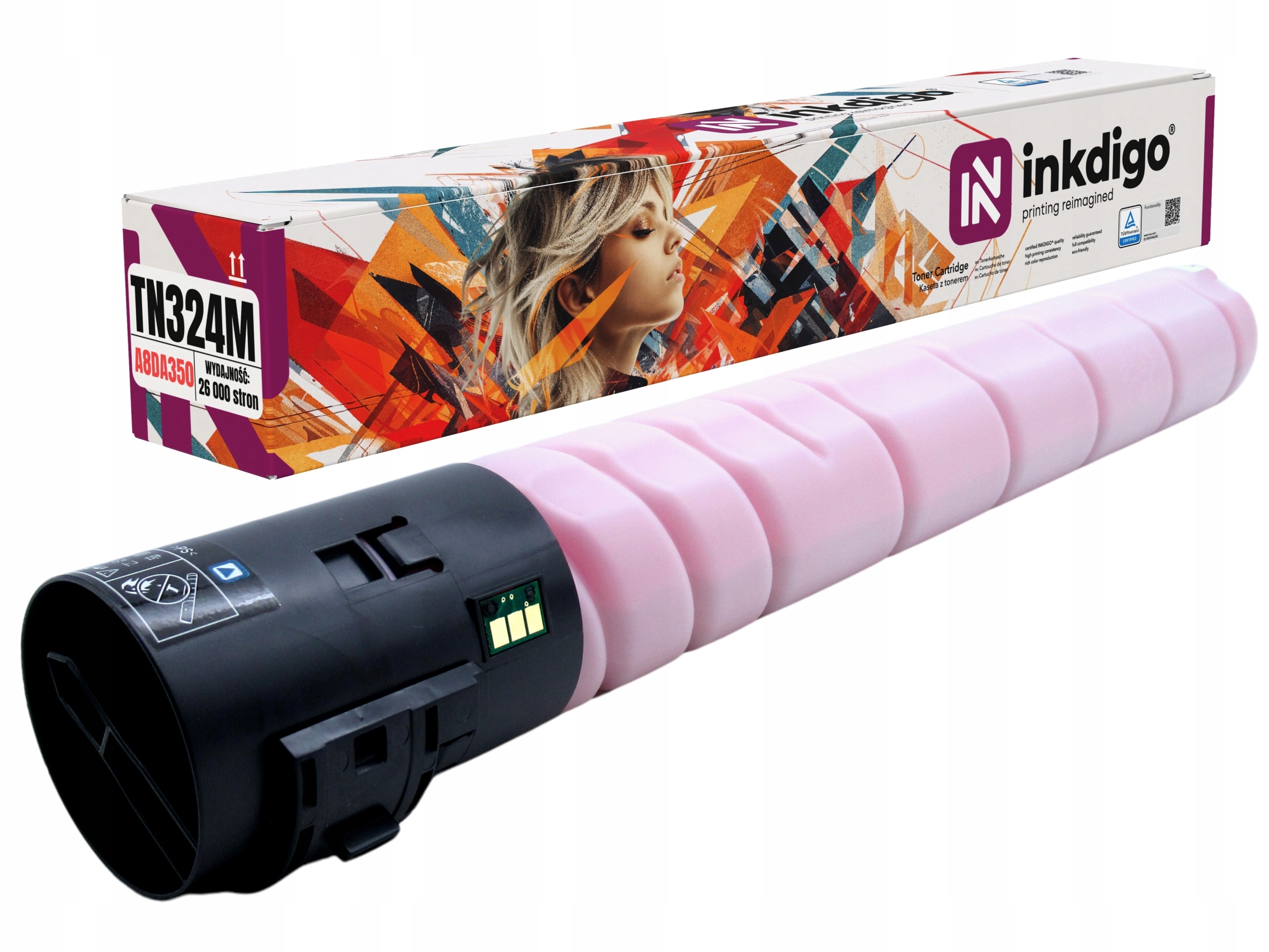 Toner TN324 M Purpurový Minolta Bizhub C258 C308 C368