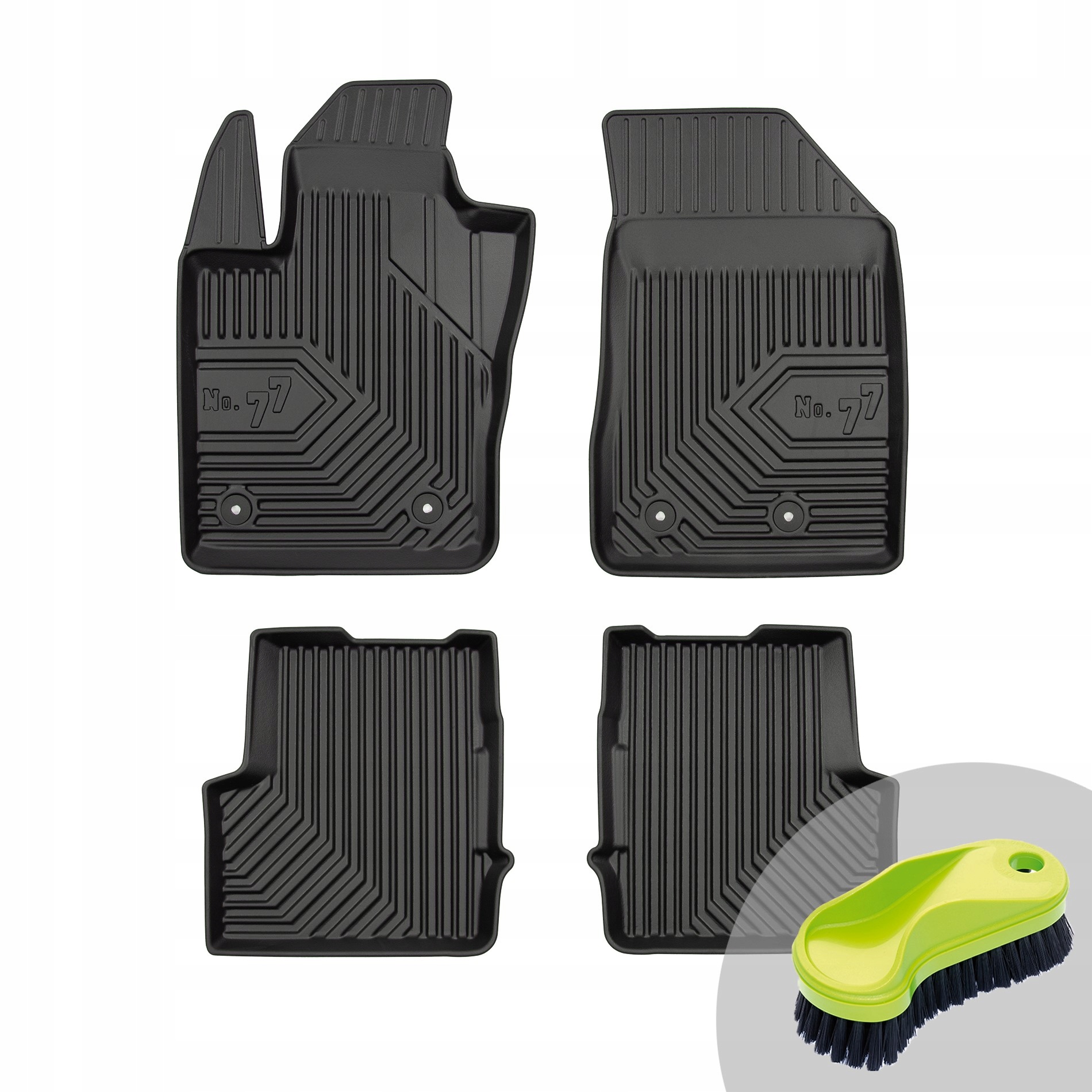 Frogum Autokoberce pro Fiat 500X, pro Jeep Renegade kartáč