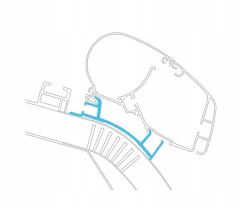 Adapter do markizy dachowej Seria 6 Carthago 4 5 m