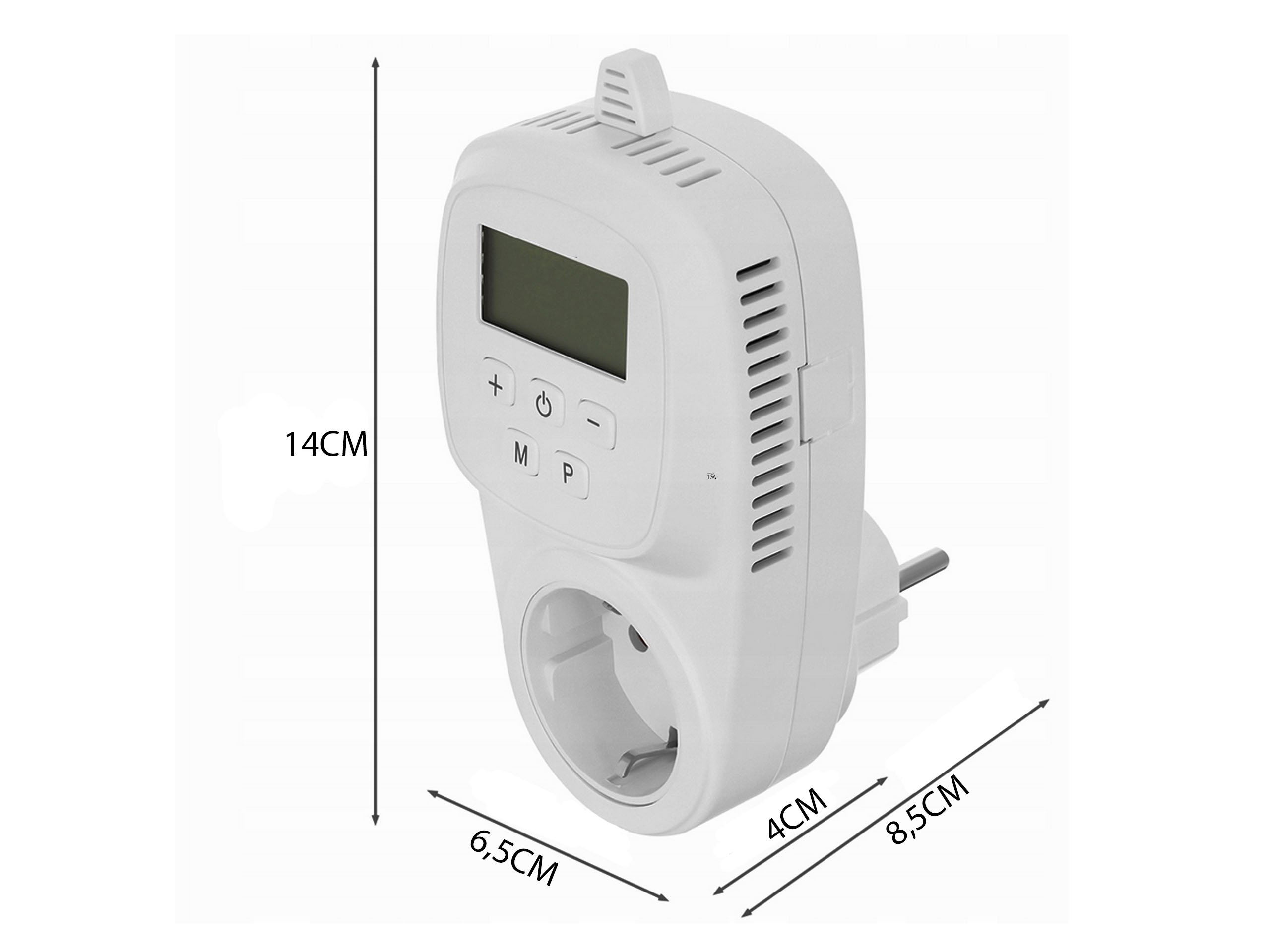TERMOSTAT WIFI ALEXA GOOGLE PROGRAMATOR GNIAZDKO EAN (GTIN) 5904169402192