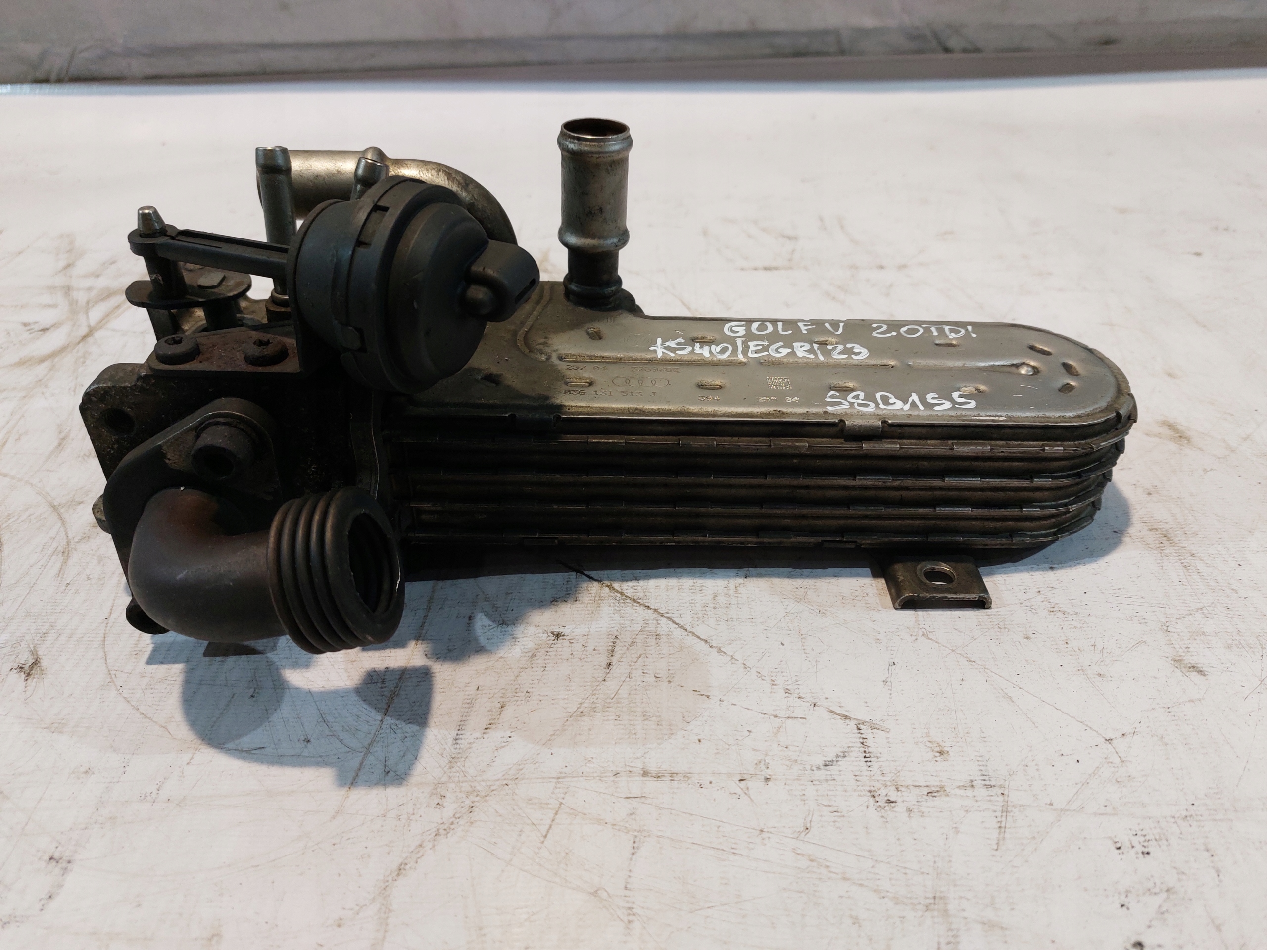 agr-ventil kühler VW GOLF V 2.0TDI