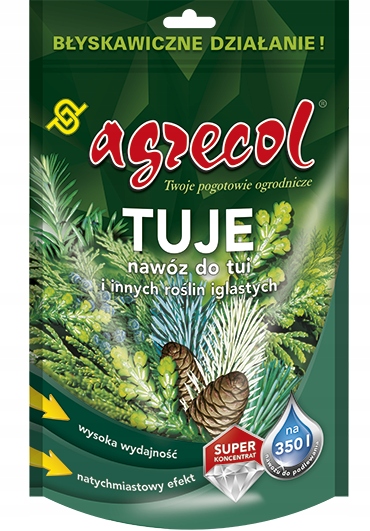 

Tuje Nawóz do tui i iglaków 350g Agrecol
