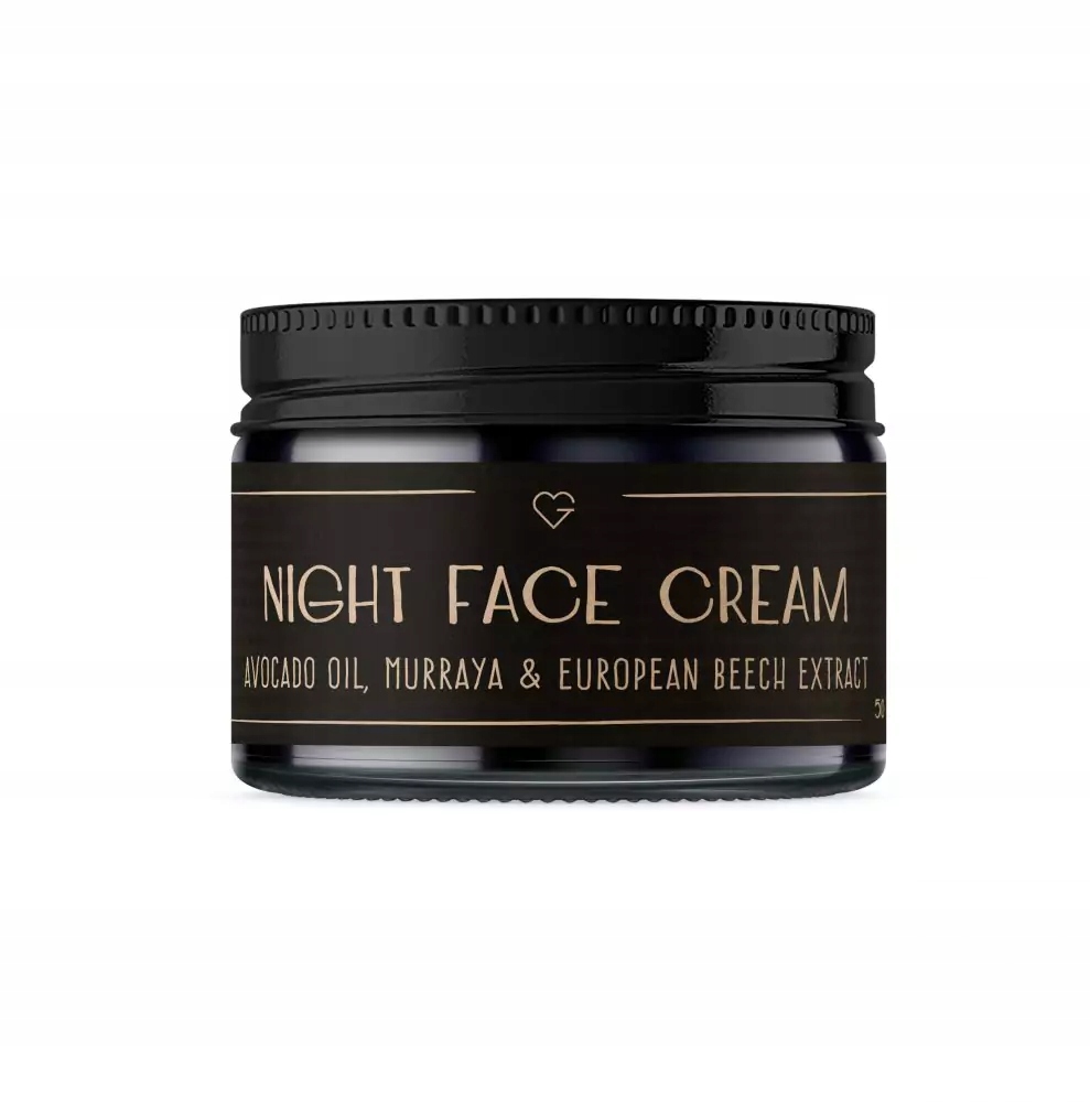 Goodie Night Face Cream Noční krém s avokádovým olejem, muraja a extrakte
