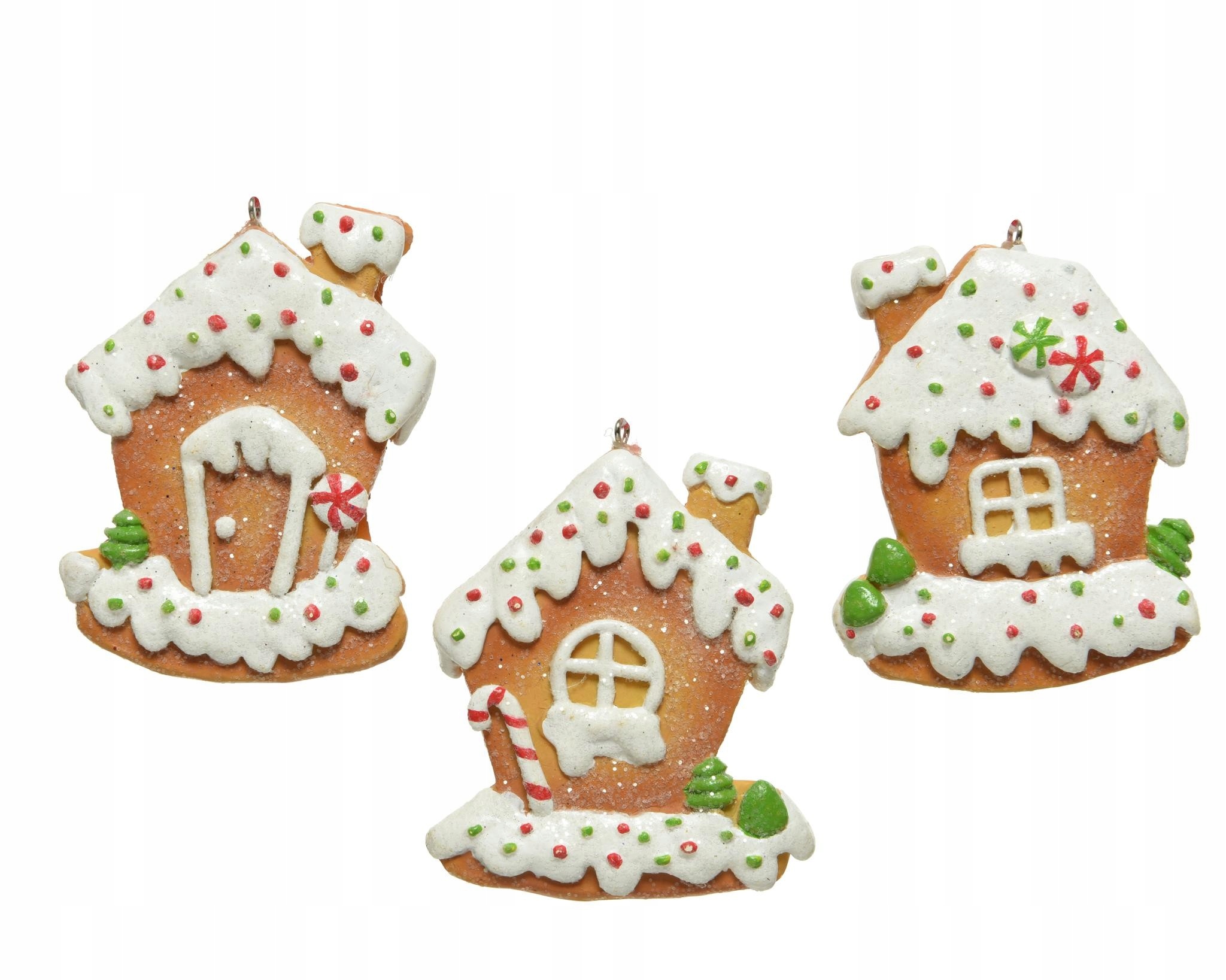 

Zawieszka na choinkę ciasteczkowy domek 9cm