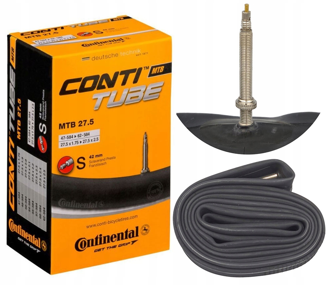 

Dętka Mtb Continental 27,5 1,75-2,5 presta 42mm