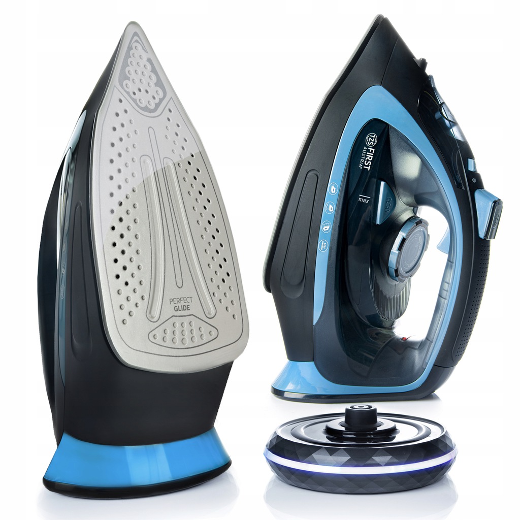 PAROWE ŻALAZKO PREMIUM BEZPRZEWODOWE CERAMICZNE LED 2400W Rodzaj żelazka bezprzewodowe