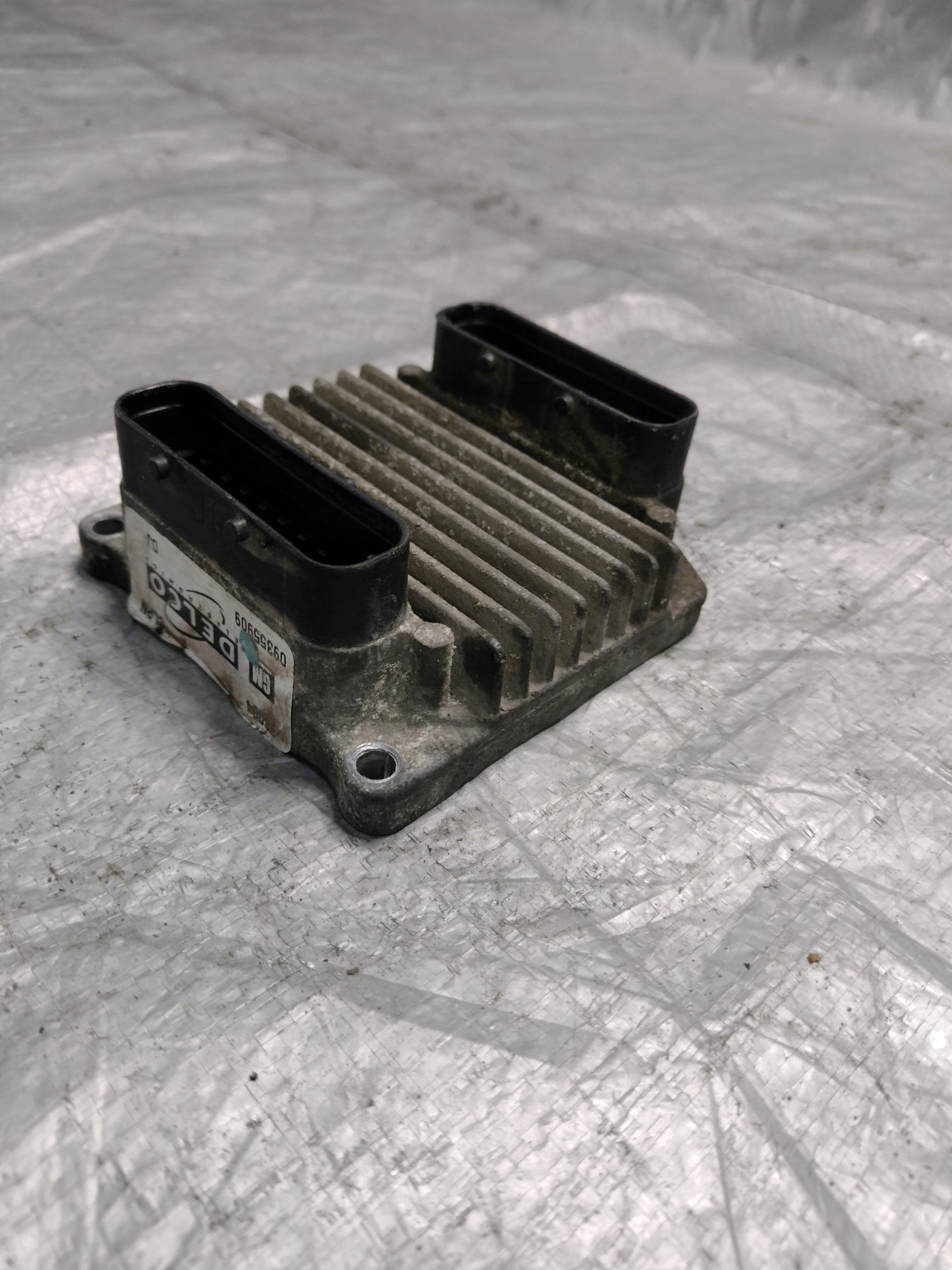 control unit of the engine Opel Astra G 1.4B 09355909