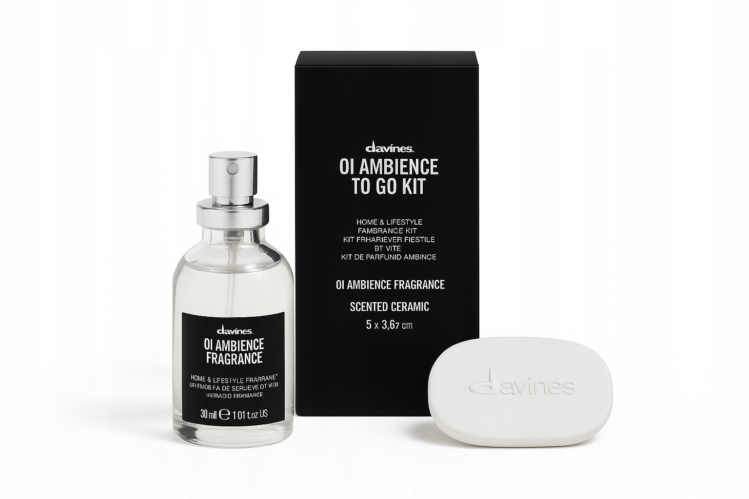 Davines Oi Ambience je kit – vůně do místností a šaten