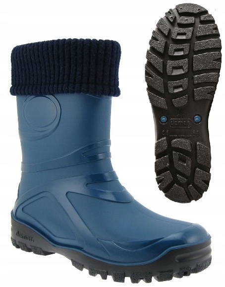 Kalosze Damskie Polski Producent Zimowe 100% WEŁNA Ocieplenie tak