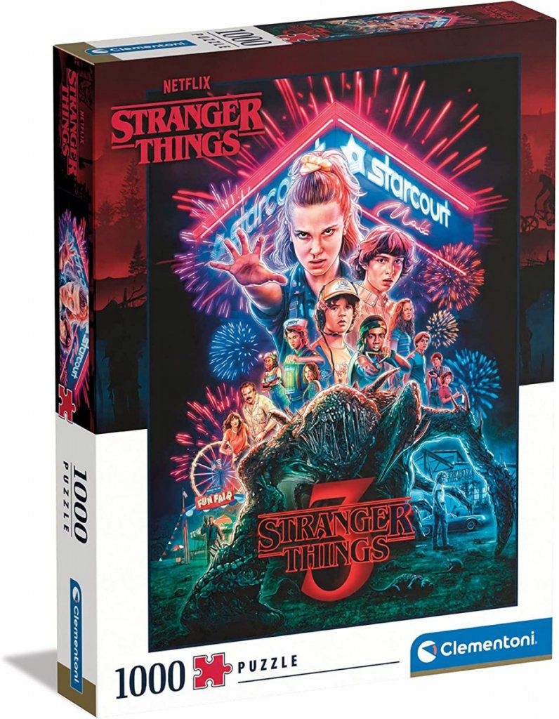 

Clementoni 1000 El. Netfix Stranger Things (puzzle