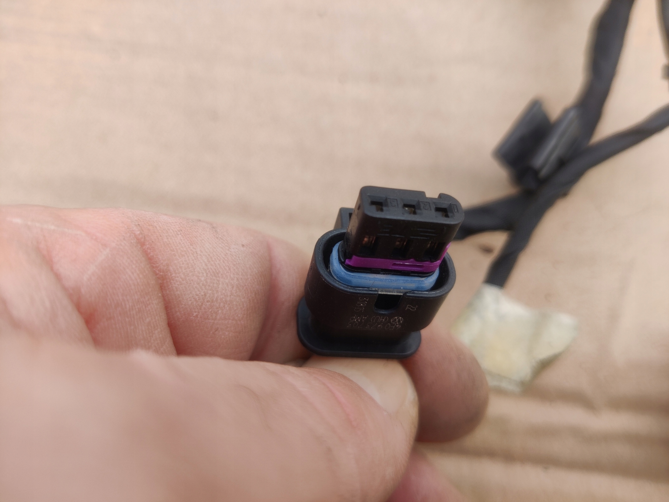 seat Toledo IV датчик парковки перед проводка коса