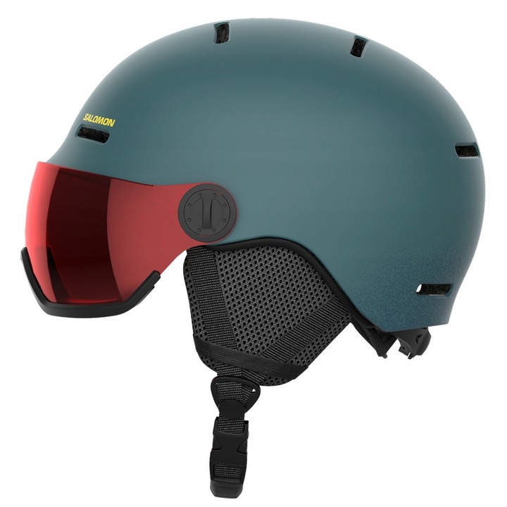 Juniorská lyžařská přilba Salomon Orka Visor North Atlantic M 53-56 cm