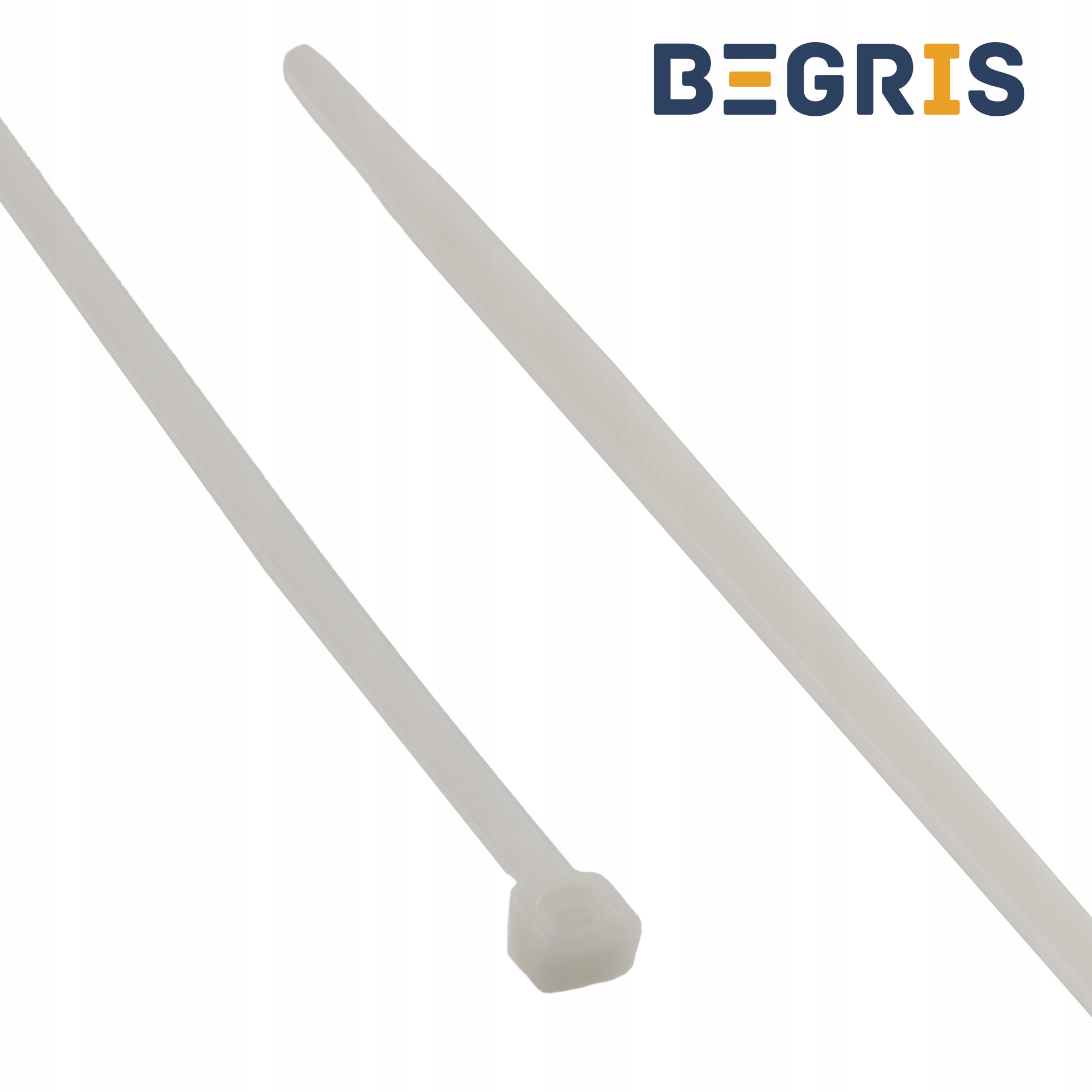 MOCNE OPASKI ZACISKOWE KABLOWE TRYTKI BIAŁE TAŚMA 4,8x400 100SZT ZIPERKI Rodzaj opaska zaciskowa