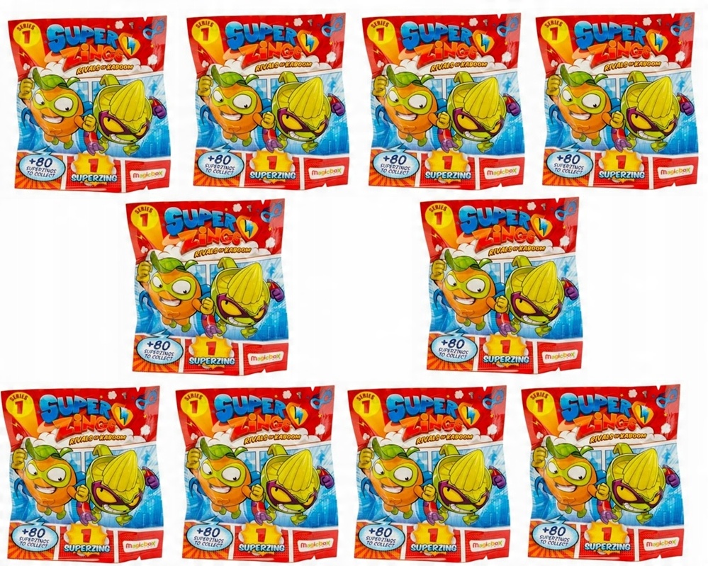 

Zings Superzings Saszetka Zestaw 10 Szt. S1