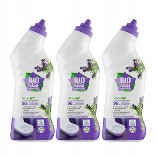 

Żel do toalet BioStar 750 ml x 3 sztuki