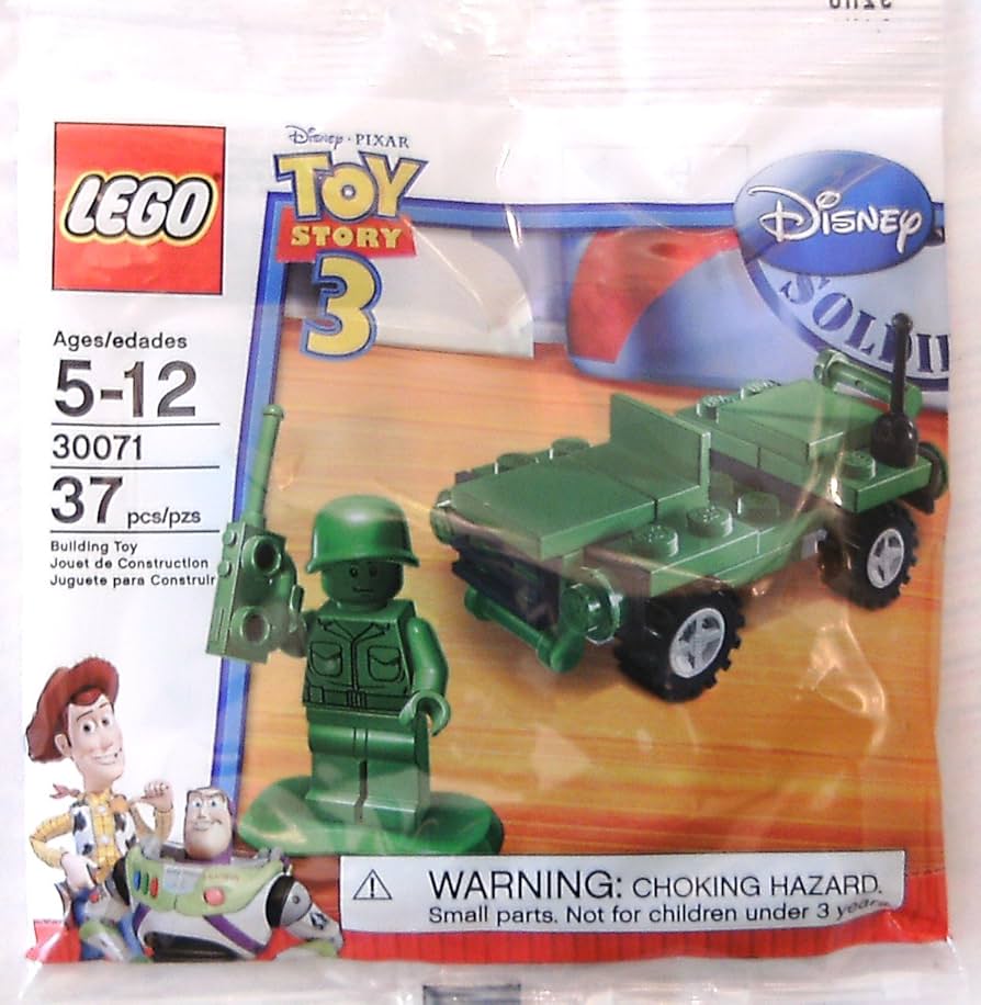 nový 30071 Lego Toy Story Voják Jeep polybag Misb 2010 voják