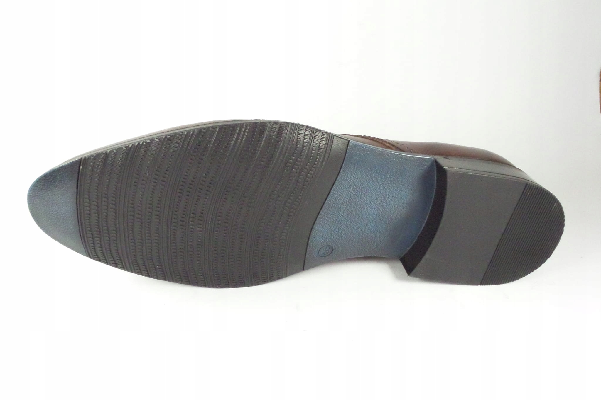 PÓŁBUTY PANTOFLE TRIO 3611 BRĄZ R41 Materiał wkładki skóra naturalna