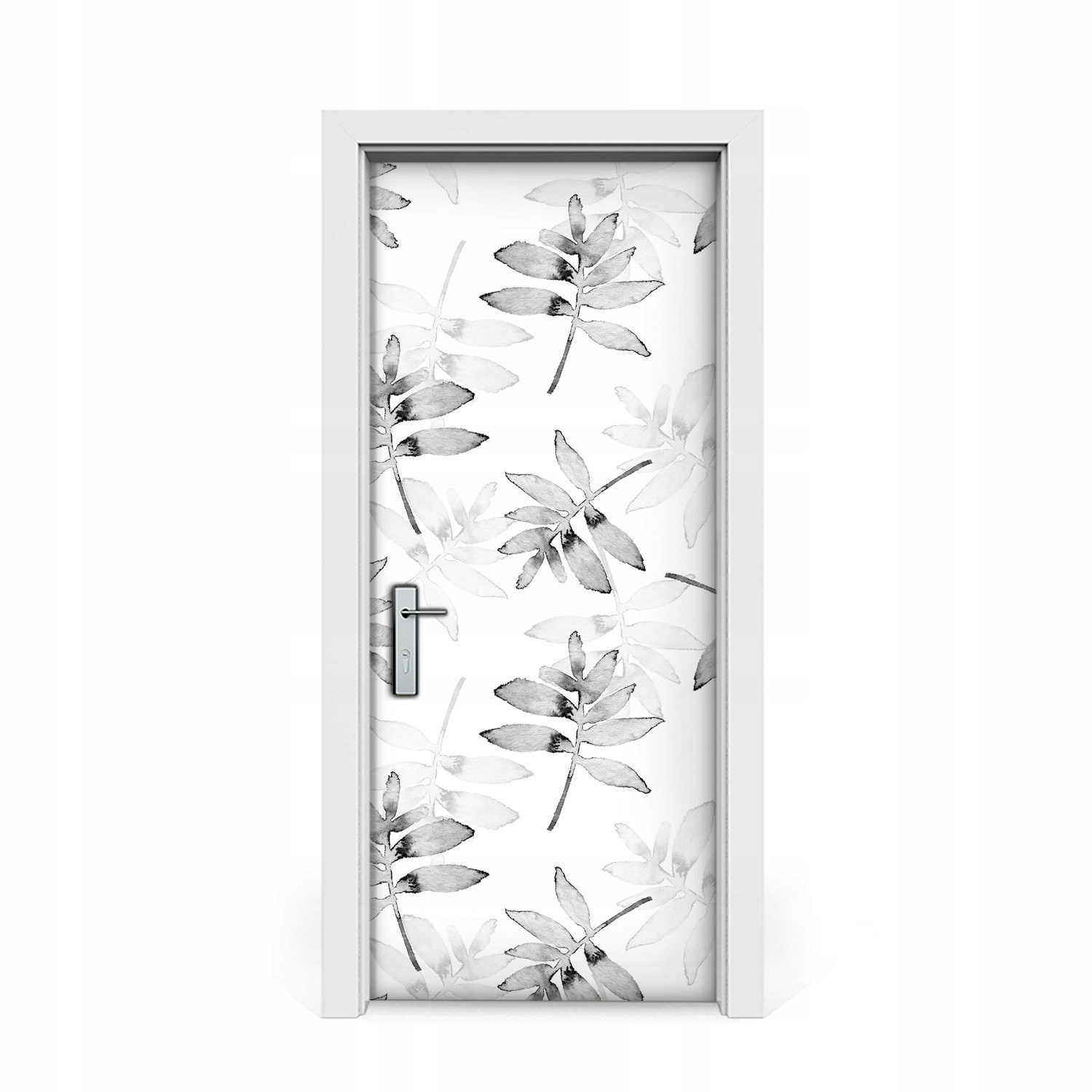 

Samoprzylepna naklejka Akwarela liście 85x205