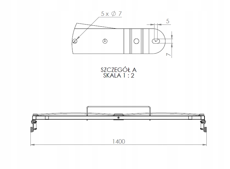 PODNOSZONY STELAŻ RAMA DO ŁÓŻKA 140X200 48 LISTEW Liczba listew 48
