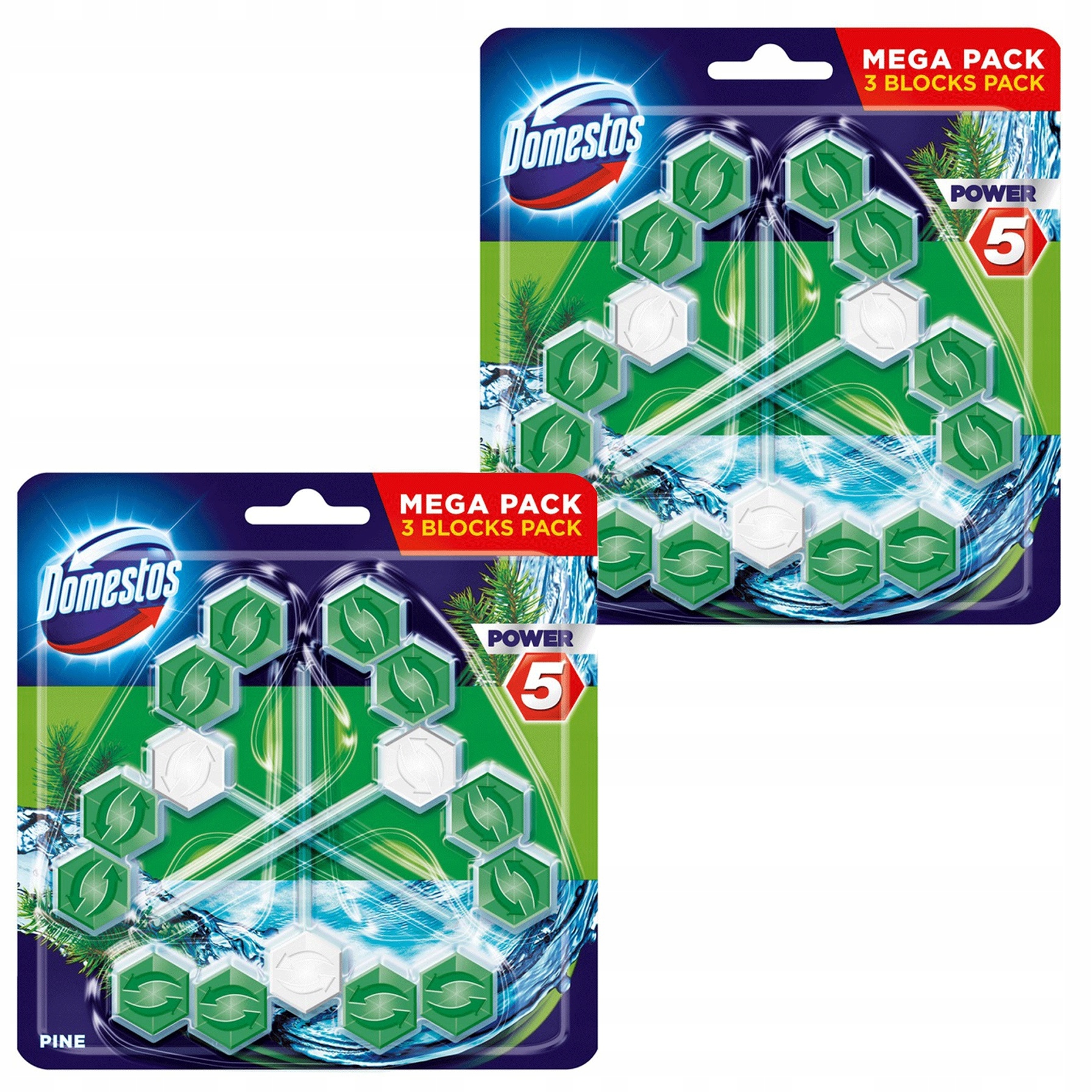 

Domestos Trio Power 5 Kostka Toaletowa do Wc 6x55g