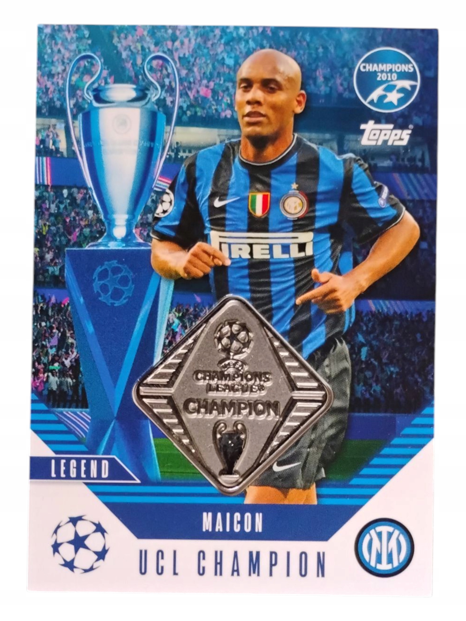 Topps Match Attax 2024-2025 Relic Legend Ucl Maicon Inter Uclc-mai