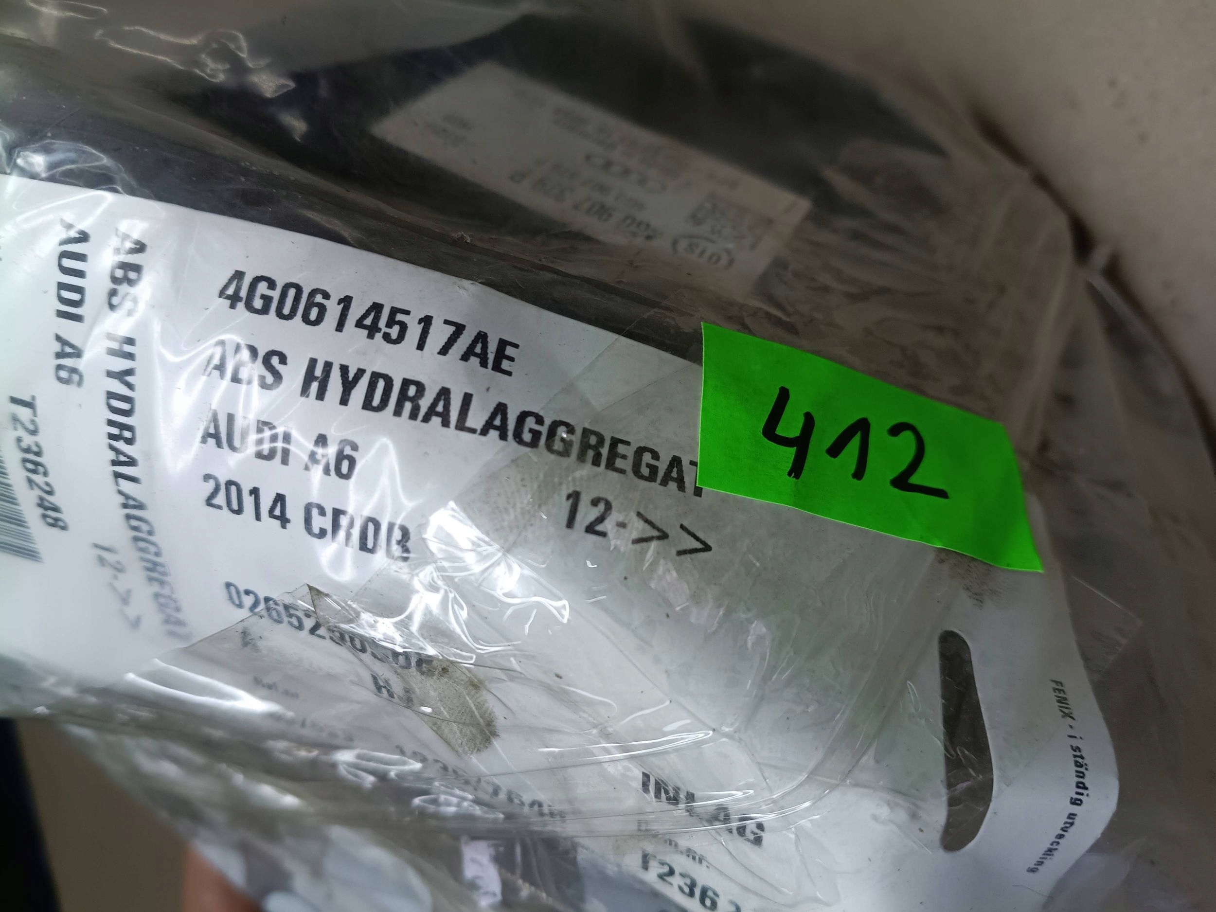 Pompa ABS AUDI A6 C7 A7 RS6 RS7 4G0907379P 4G0614517AE