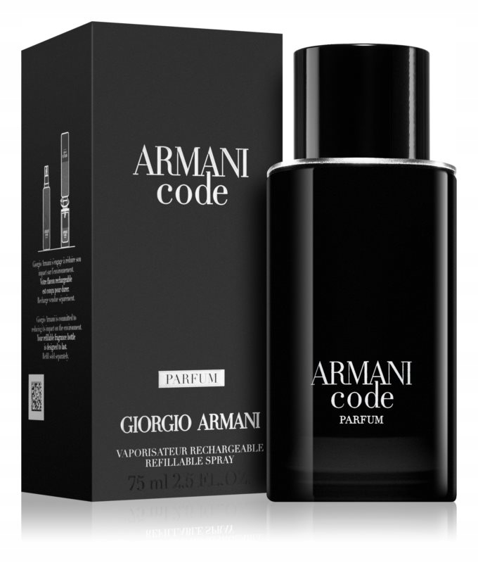 Giorgio Armani Code Black Parfum parfém 75 ml