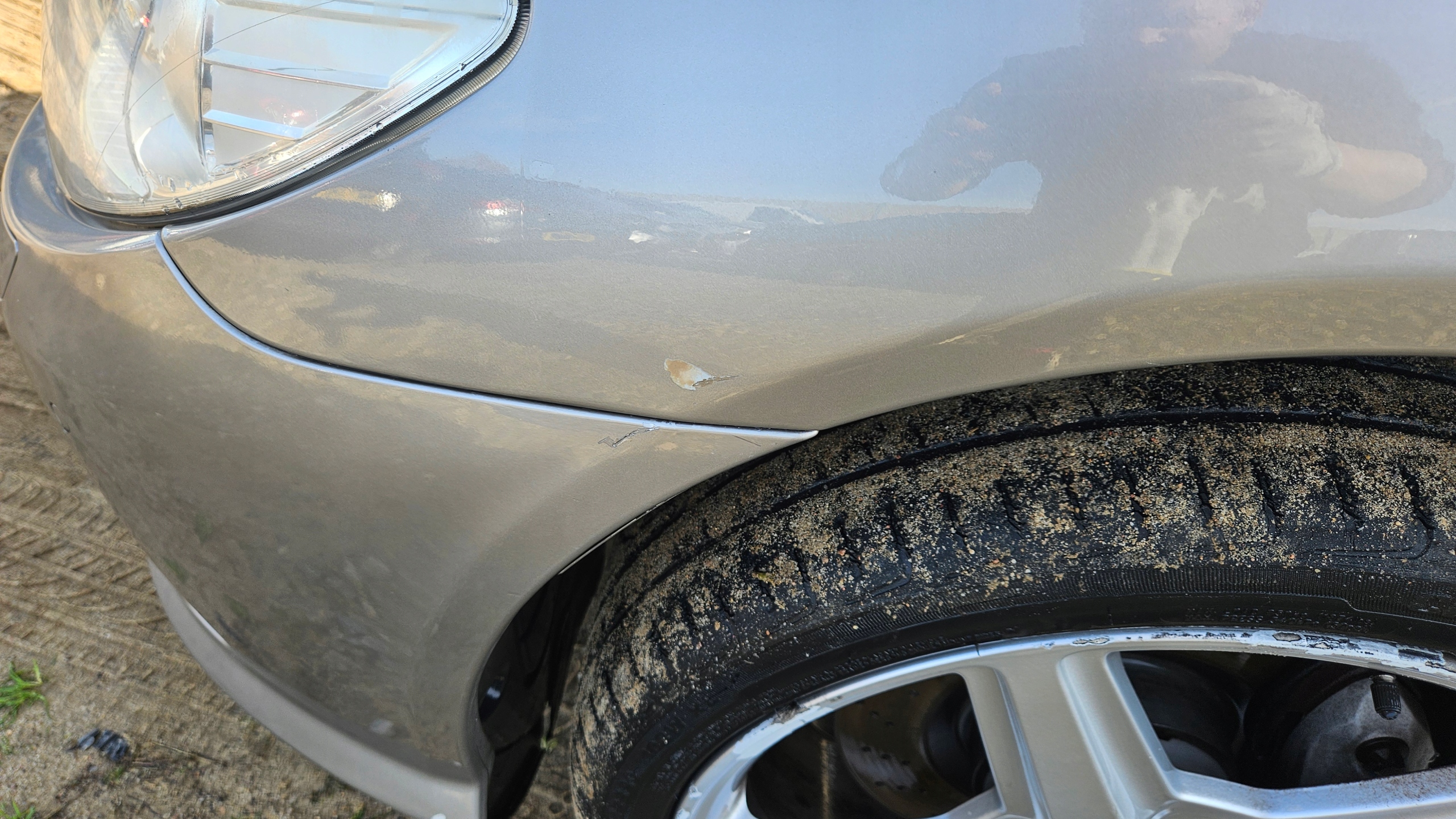 MERCEDES CL W215 CL215 fender left front front colour 723