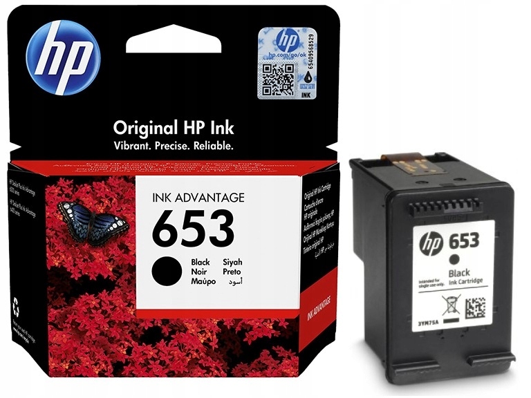 

Tusz Hp 653 Deskjet Plus Ink Advantage 6000 6400