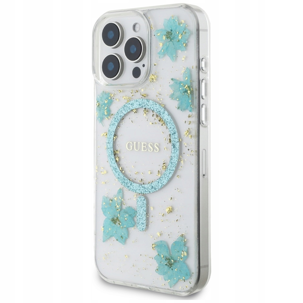 Etui Guess do Apple iPhone 16 Pro zielony