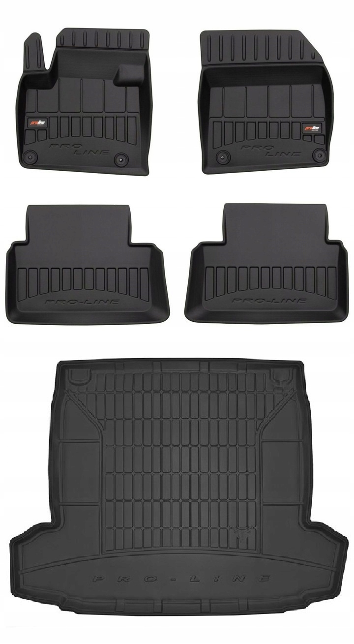 Set 3D Koberce a rohož do kufru Citroen C5 3 Sedan 2008-2017 zw