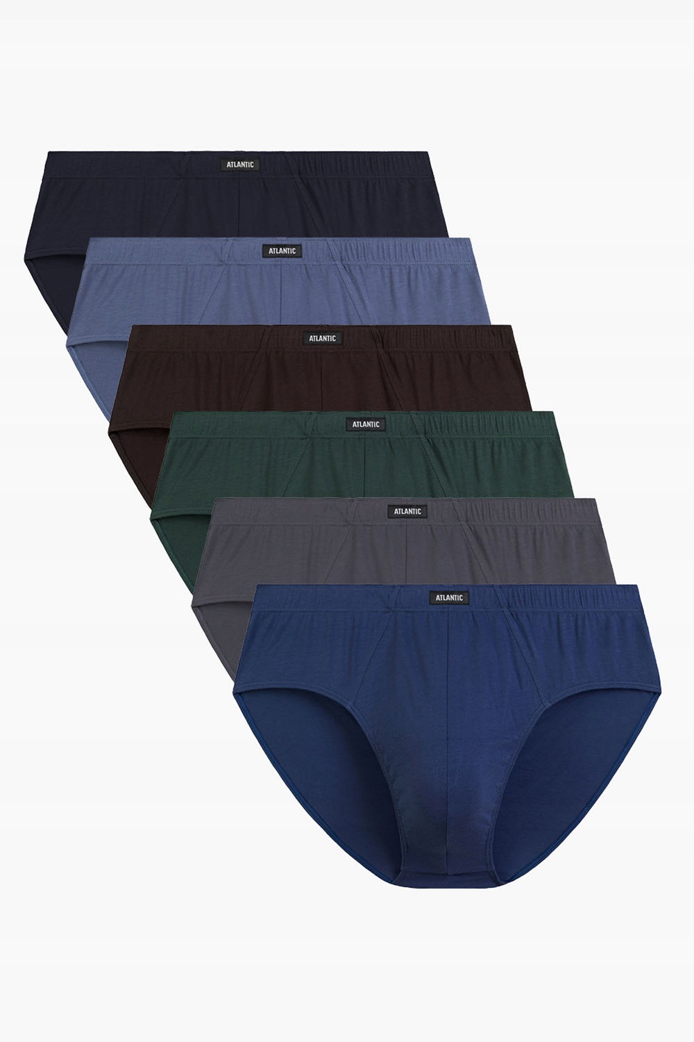 Slipy Atlantic 6SMP-001 6-pack Niec/gra/zie/bro/grf/denz XXL