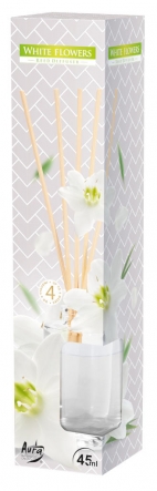 

Bispol Dyfuzor Zapachowy Patyczki Białe KWIATY45ML