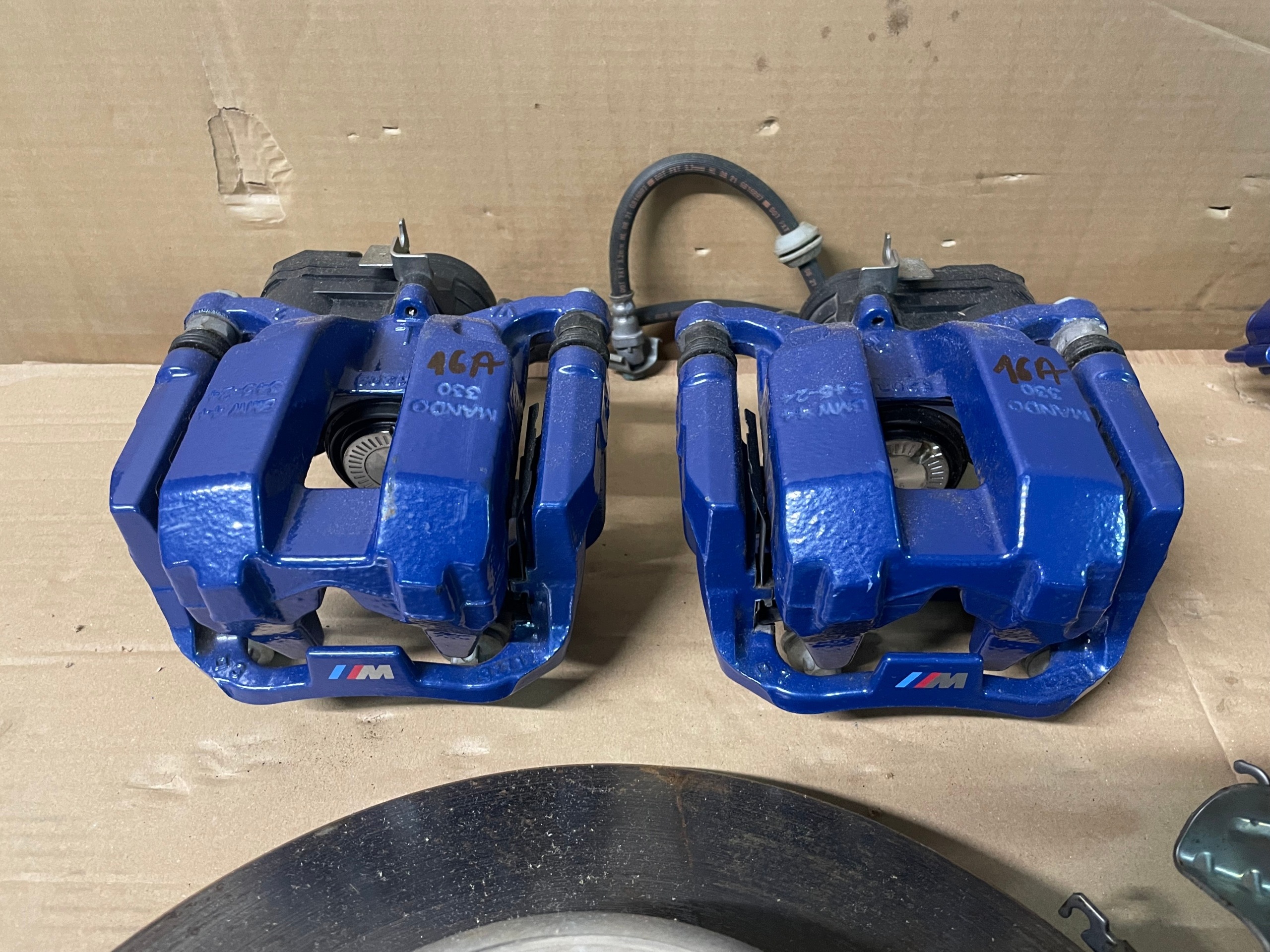 calipers discs 348X36 M PAKIET BMW 4 G26 G23 G22 3 G20 10 KM IDEAL
