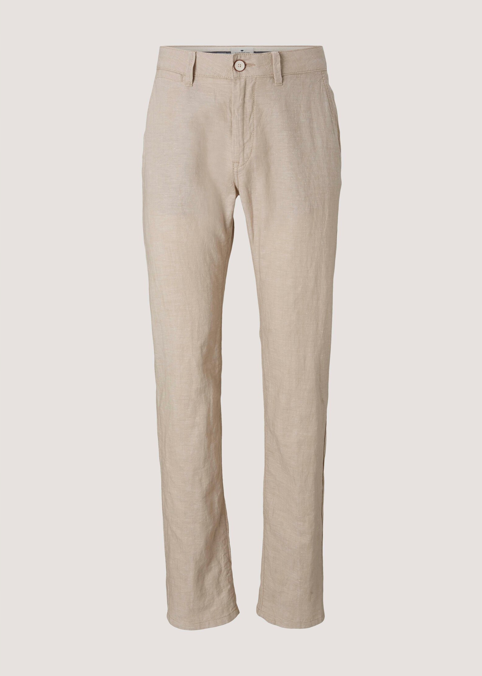 Tom Tailor Travis Cotton Linen Chino Beige Chamb