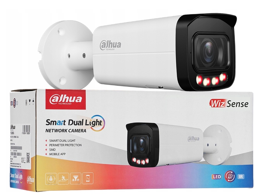 Kamera Ip 4MPX IPC-HFW2449T-ZAS-IL-27135 Dual Light WizSense Motozoom