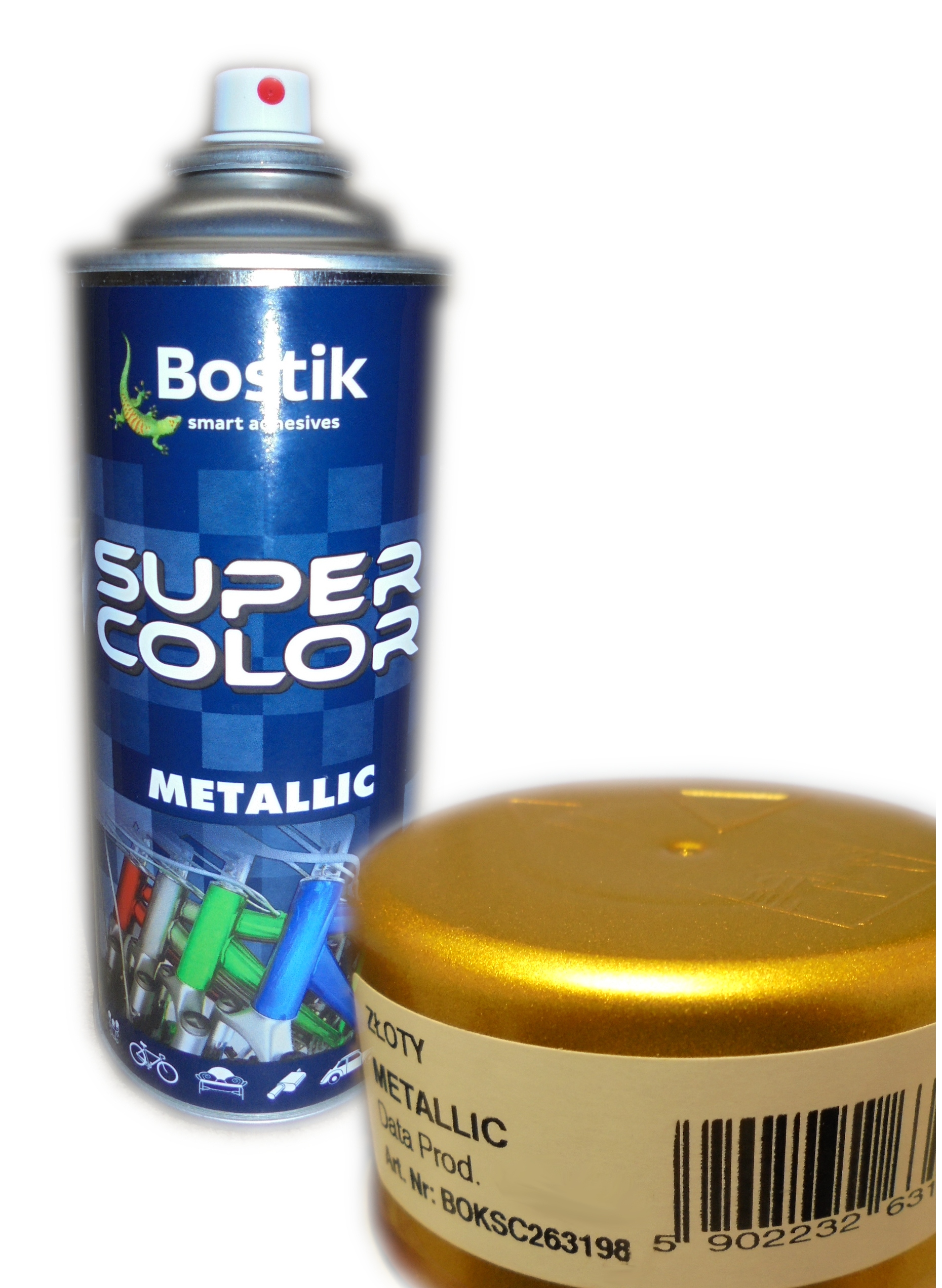 Farba w sprayu BOSTIK METALLIC ZŁOTY 400 ml