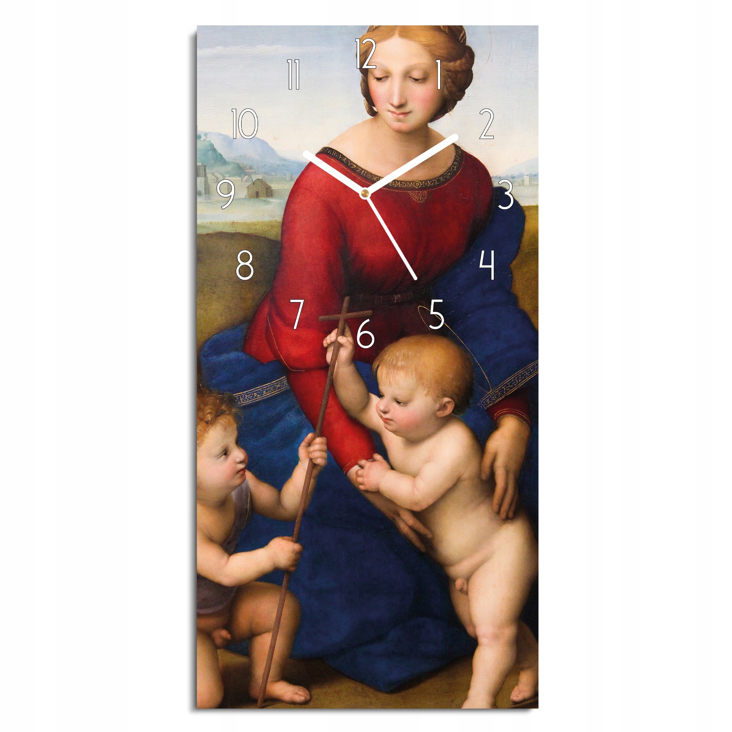 nástěnné hodiny Marie Ježíš svatý Jan 30x60 dárek
