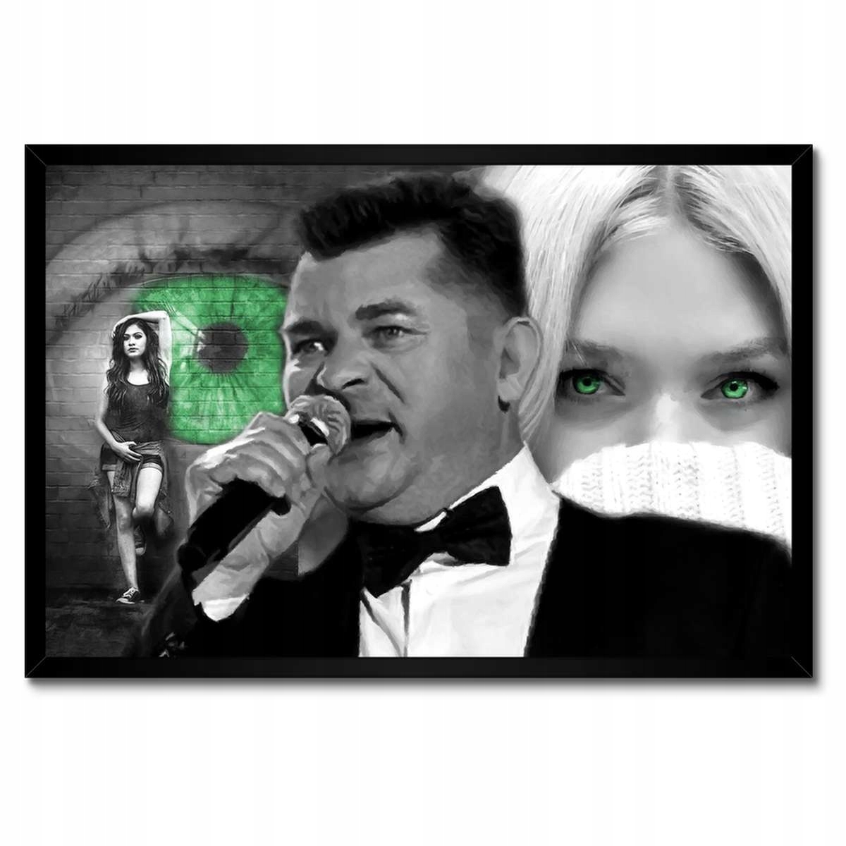 Plakáty v rámu 60x40 Zelené oči Zenek
