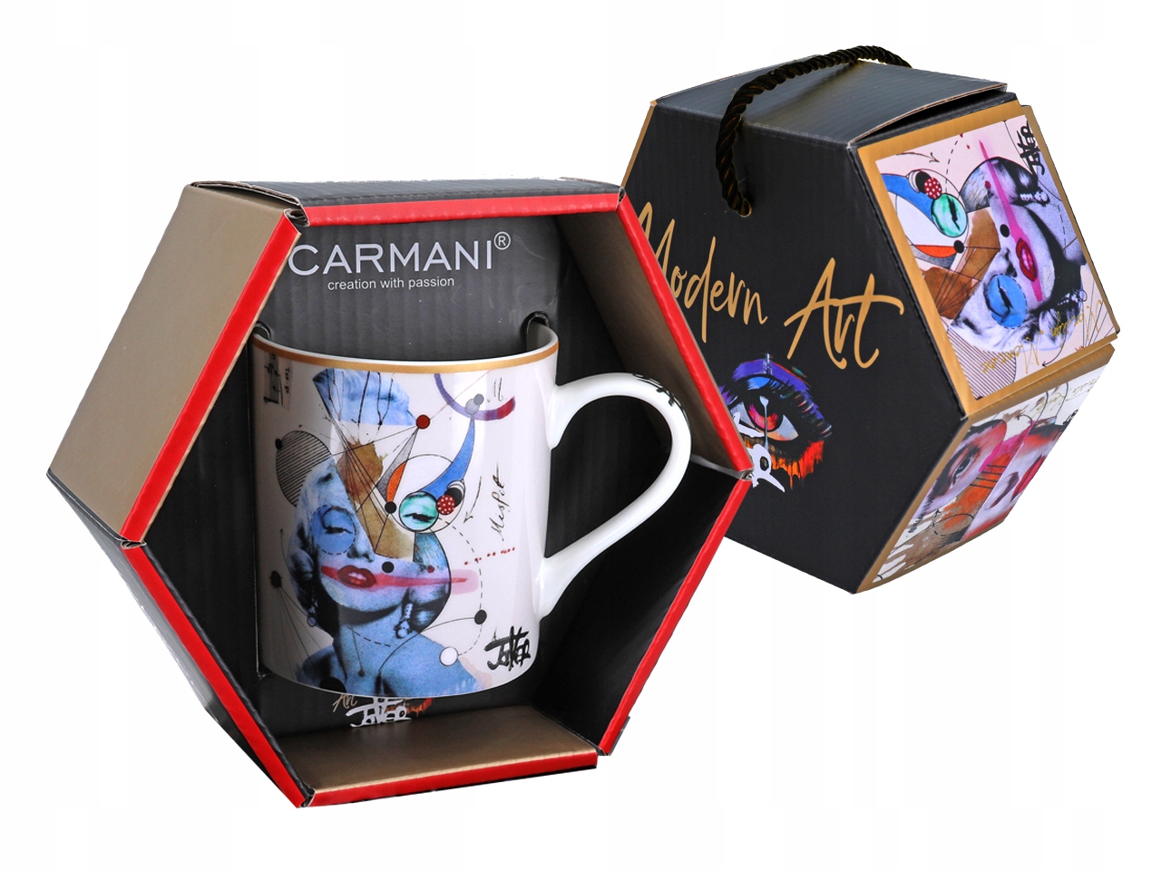 

Kubek 380ml. Loui Jover Marilyn Monroe