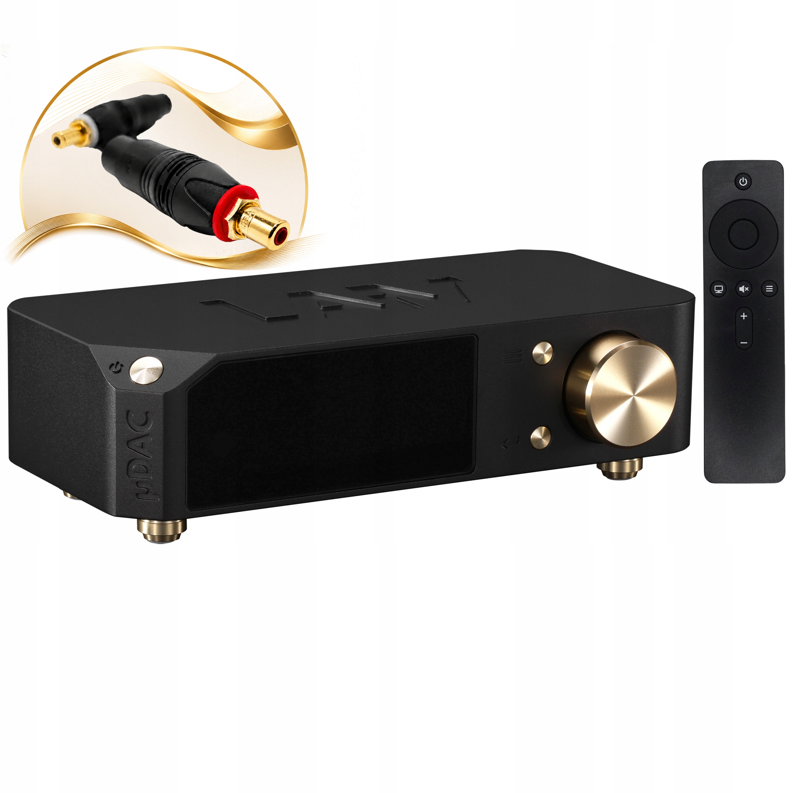LAiV Harmony µDAC (uDAC) Black Czarny Zbal. Przetwornik C/a (dac) R2R