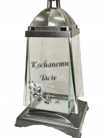 

Znicz lampion Kochanemu Tacie R-85