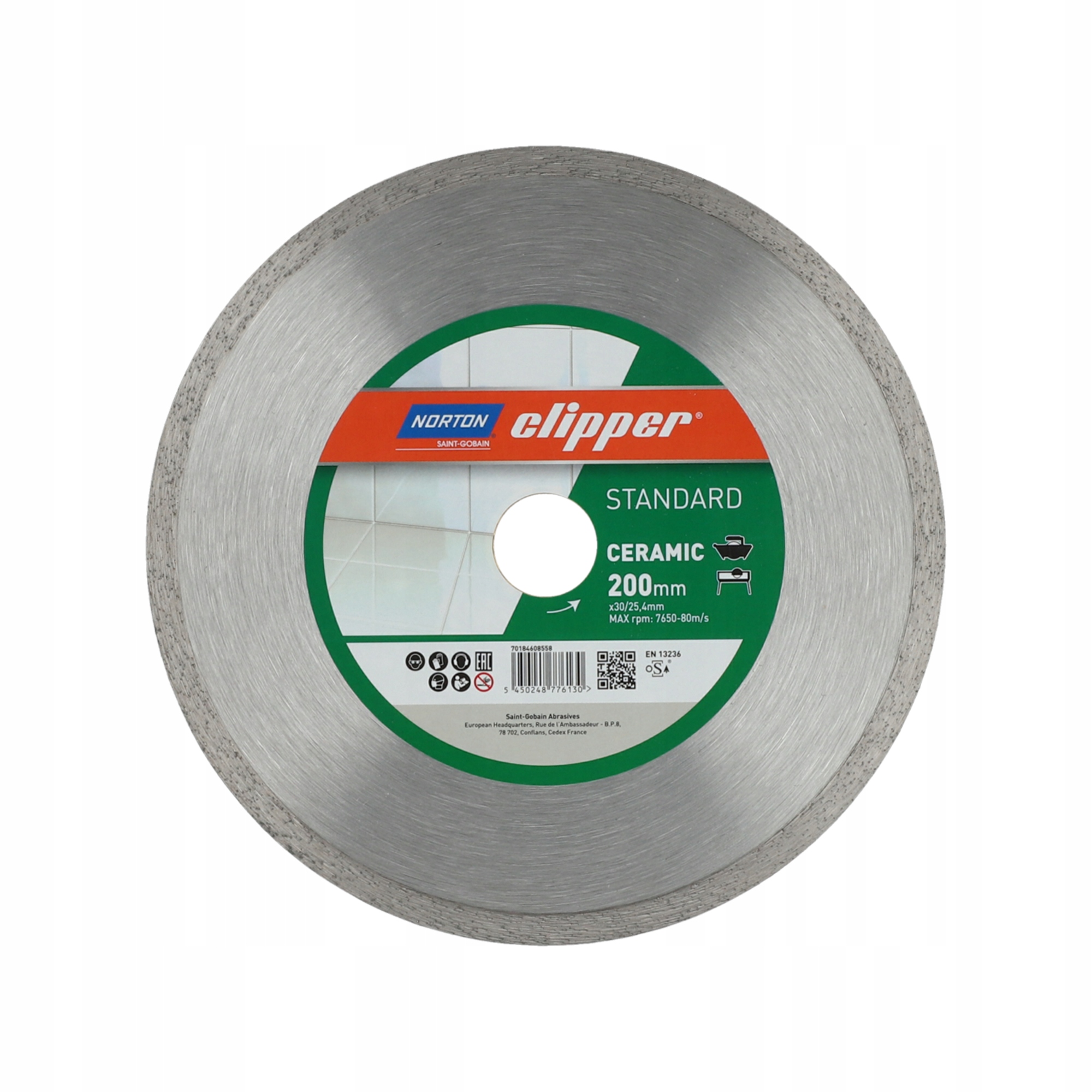

Tarcza Diamentowa Ceramic Clipper 200MMX25,4