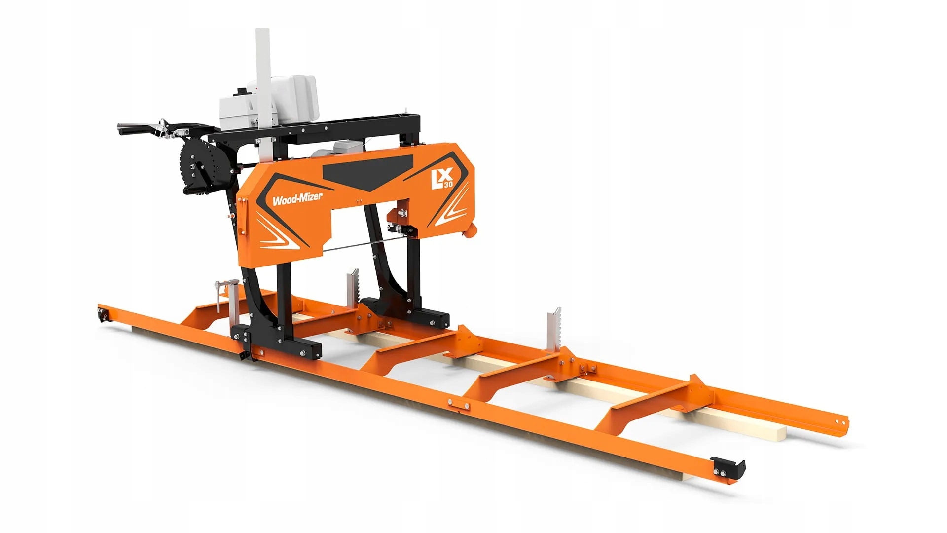 Elektrická pásová pila Wood Mizer 3 kW 560 mm LX30 nová horizontální pro dřevo