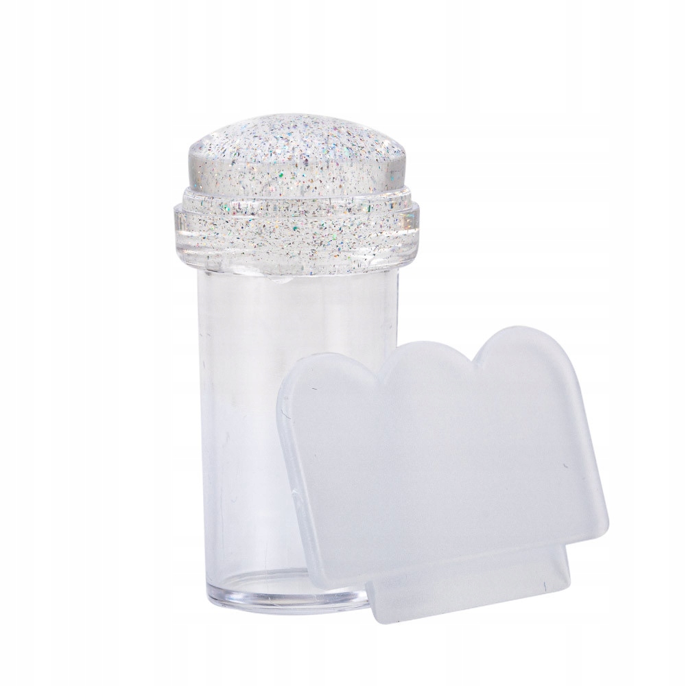 ZESTAW 5w1 2x BLASZKI DO STEMPLI 2x LAKIER DO STAMPINGU STEMPELEK Zawartość zestawu lakier hybrydowy ozdoby